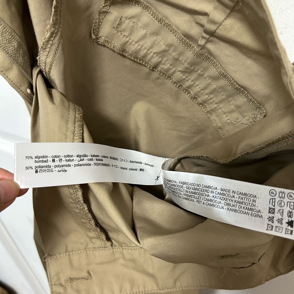 Zara Beige Casual Pants - Picture 4 of 7